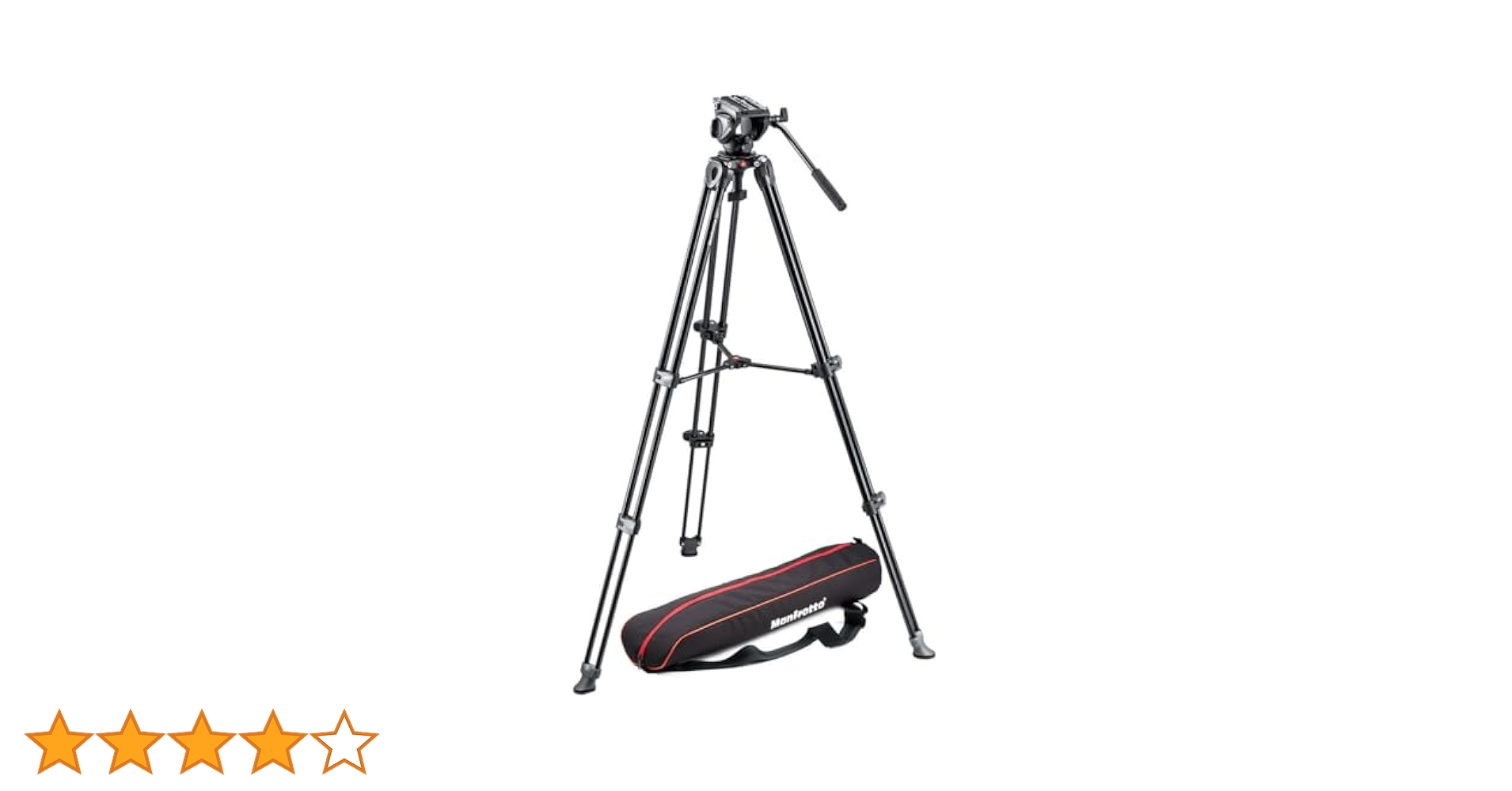 Manfrotto フルードビデオ雲台 ツイン3段アルミ三脚 MVK500AM 31NJxYXPXyL.jpg_BO30,255,255,